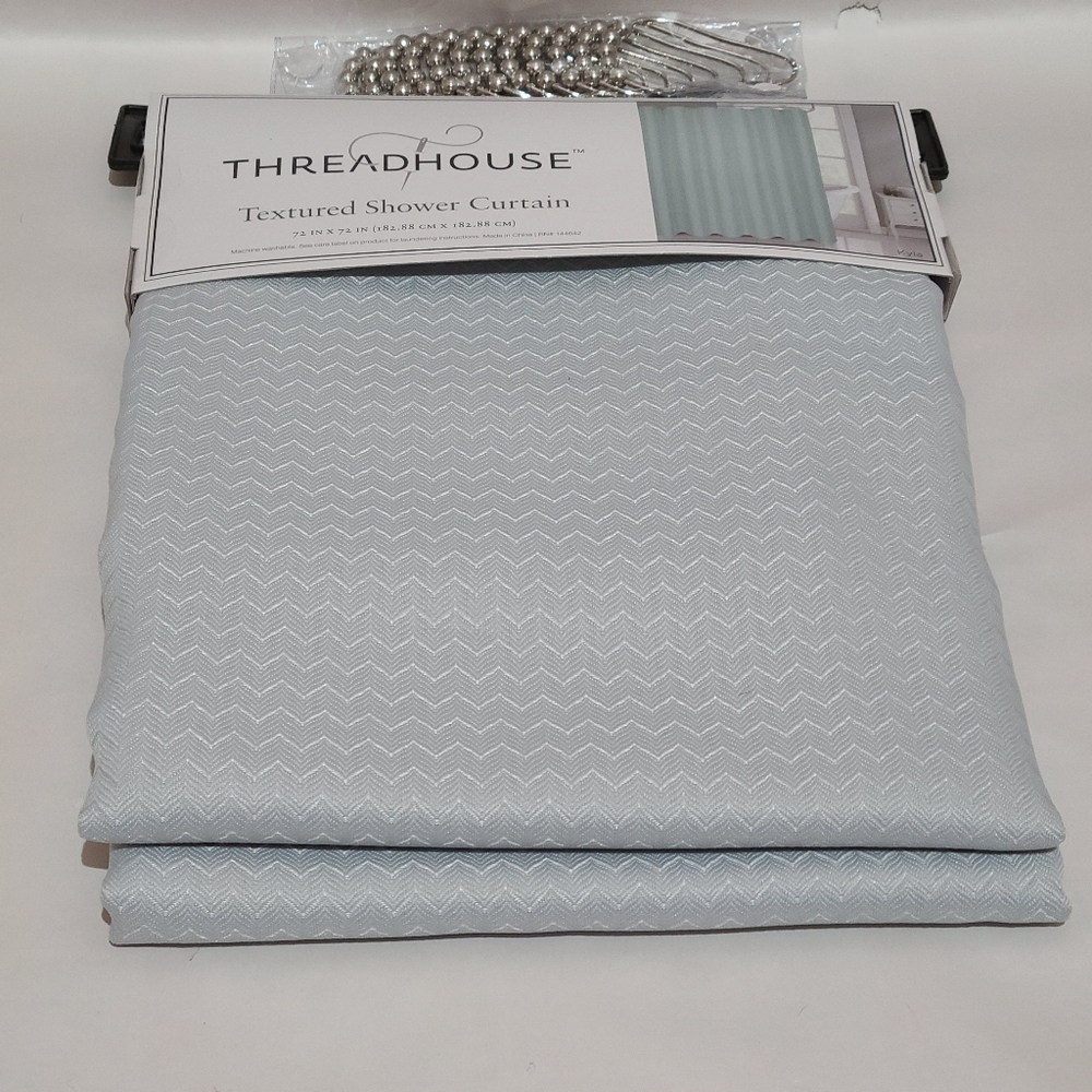Threadhold Shower Curtains w/ Hooks